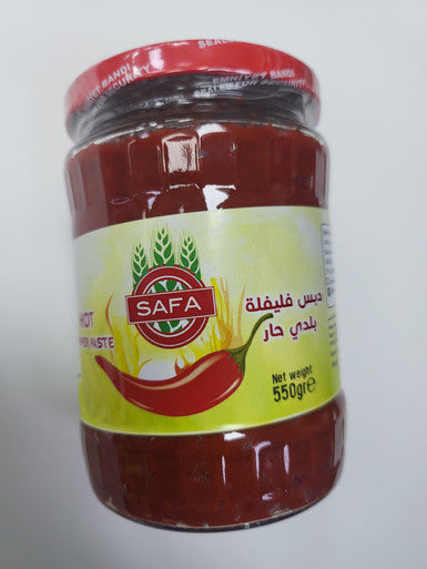 Safa Jar (Hot) Peeper Paste 550G